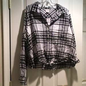 Plaid button down - J Crew